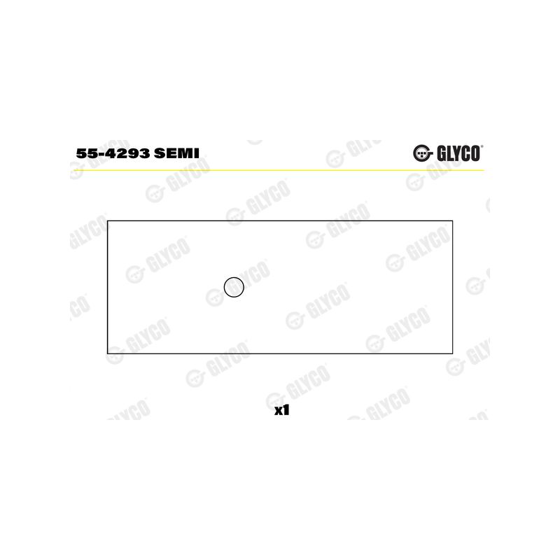 TULEJKA KORBOWODOWA GLYCO 554293<66554Y> SEMI IVECO 8040/60/65