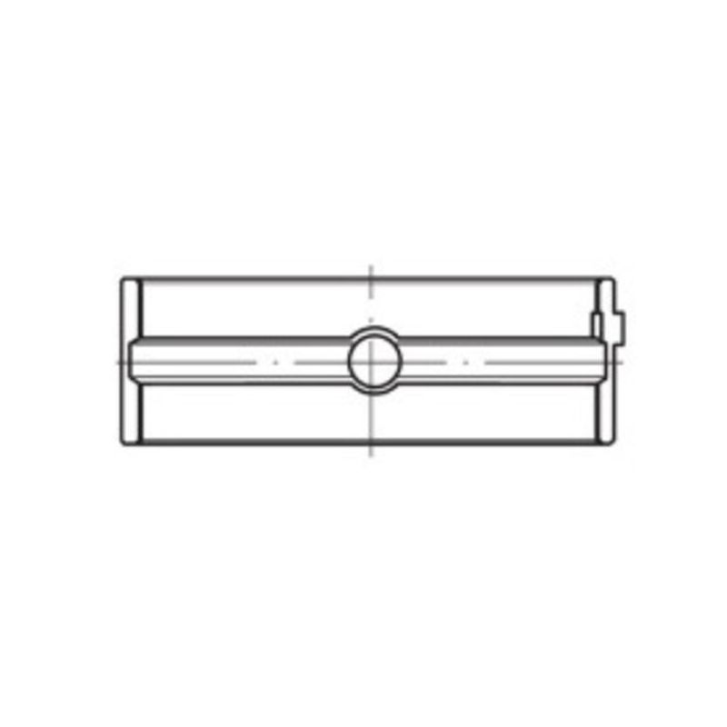 PANEWKI GŁÓWNE MAHLE 099HL20065025 0.25 DEUTZ BFL913  82- 
