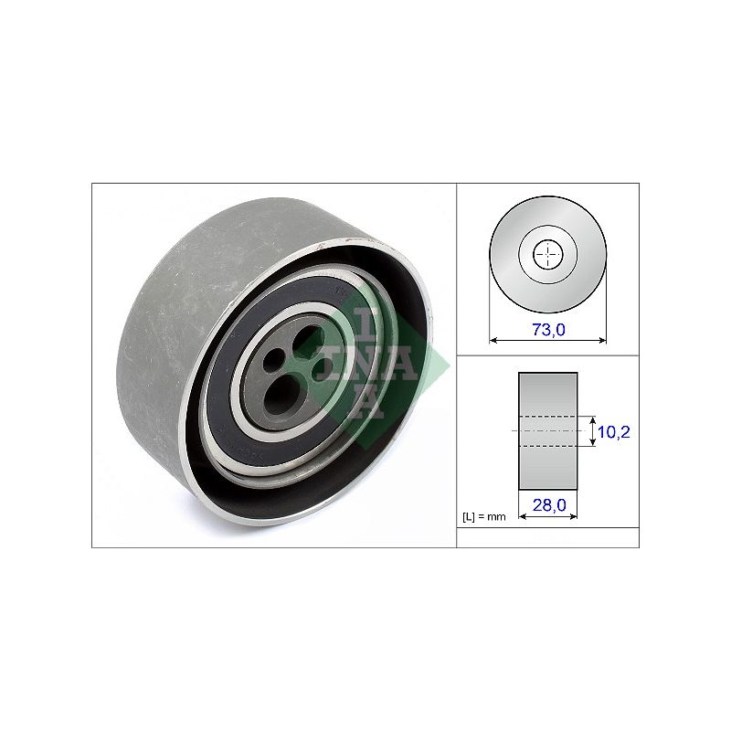 NAPINACZ PASKA INA 531008420 AUDI A4/A6/A8