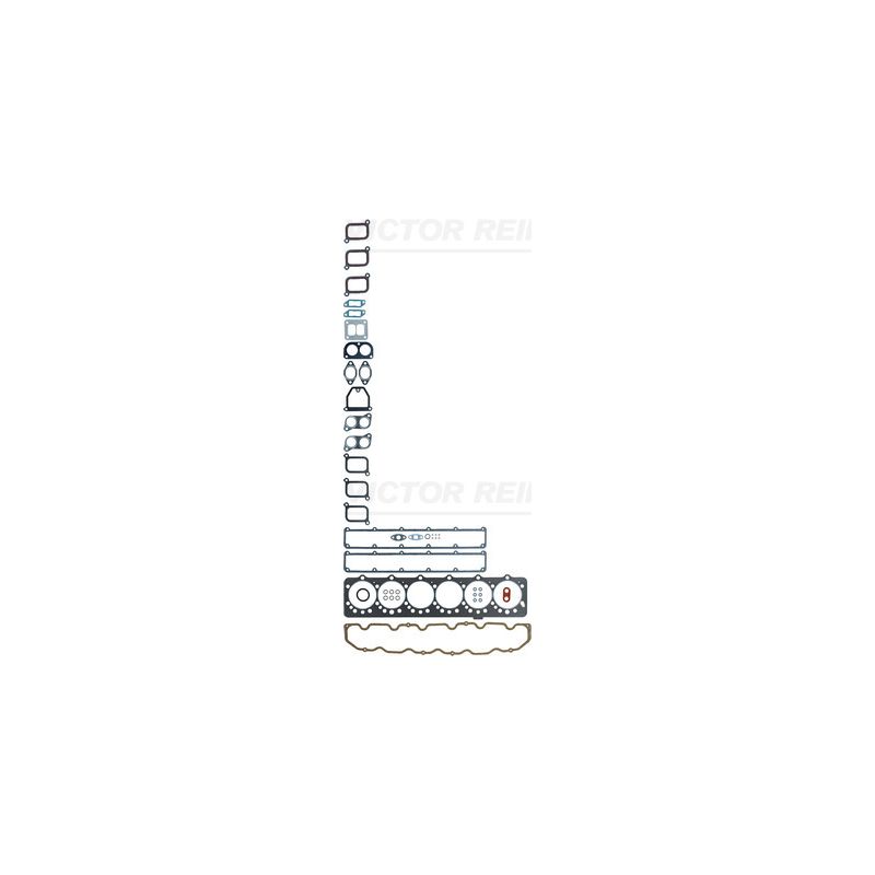 KOMPLET USZCZELEK GŁOWICY VICTOR REINZ 02-45385-01 JOHN DEERE 6081 96-