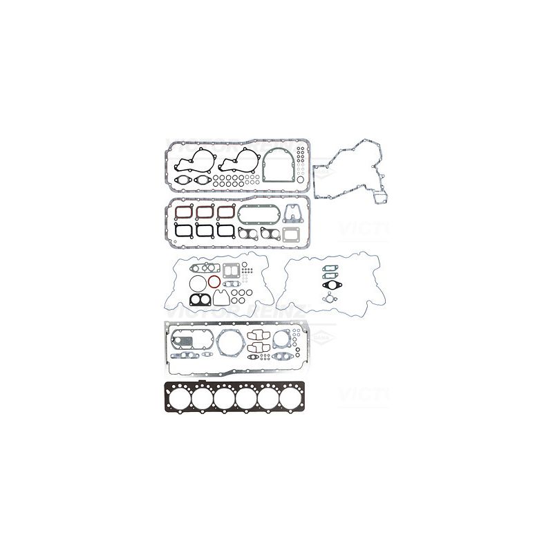 KOMPLET USZCZELEK SILNIKA VICTOR REINZ 01-45385-02 JOHN DEERE 6081 98-