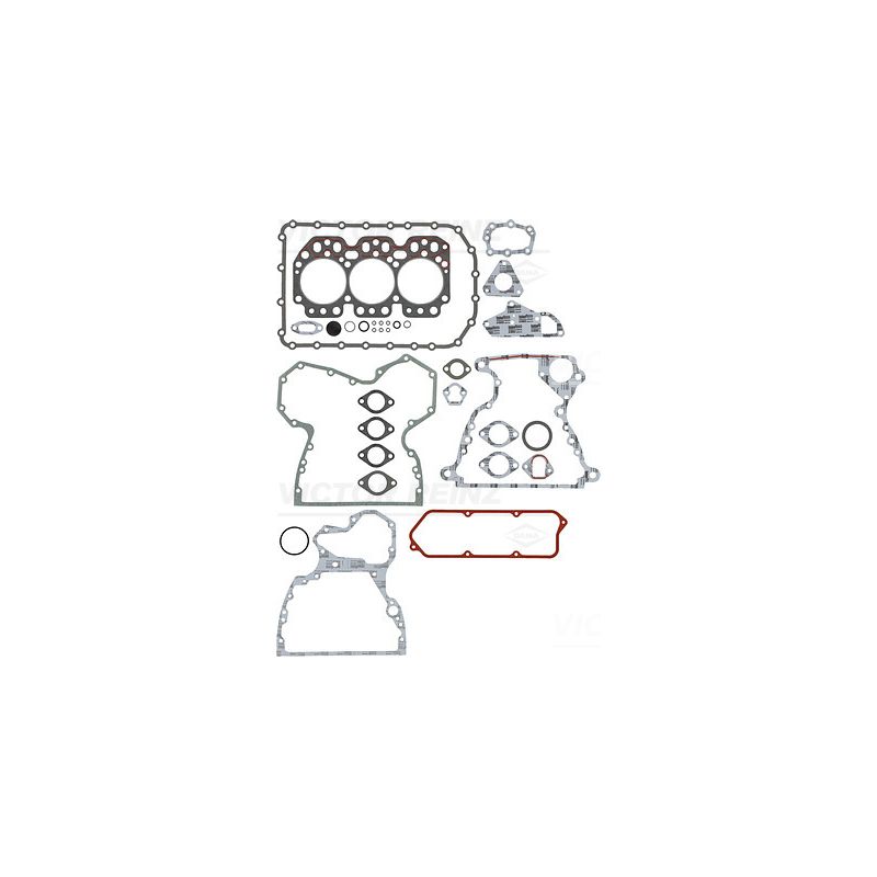 KOMPLET USZCZELEK SILNIKA VICTOR REINZ 01-45415-05 JOHN DEERE 3146D1 56-