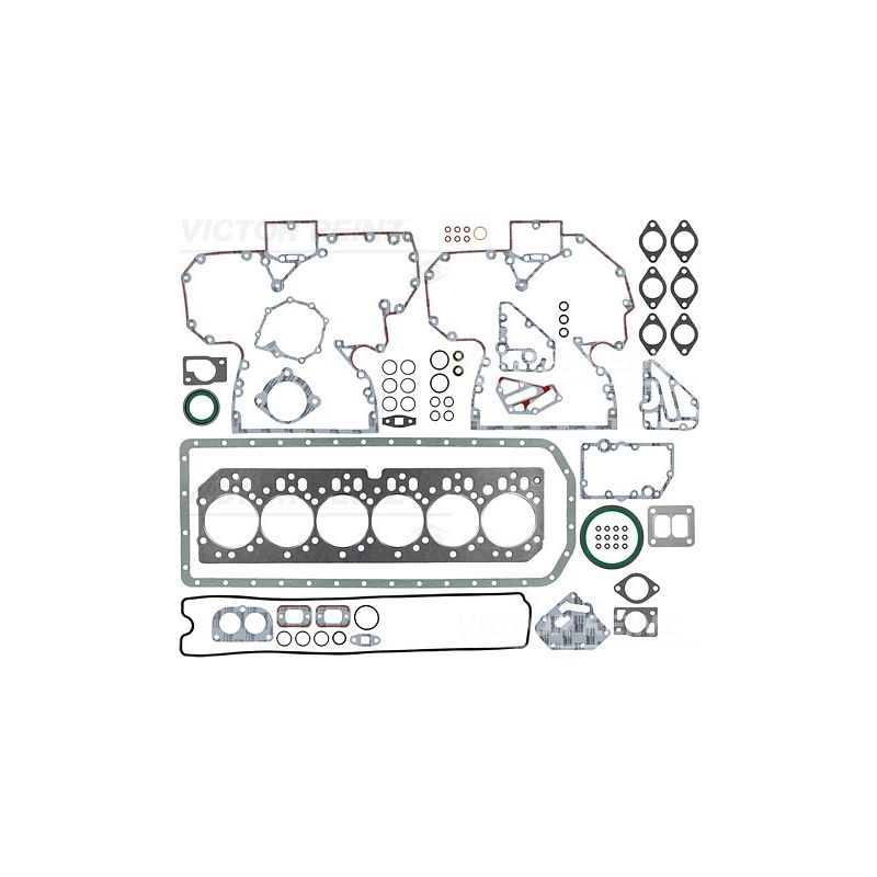 KOMPLET USZCZELEK SILNIKA VICTOR REINZ 01-45395-01 JOHN DEERE 6068