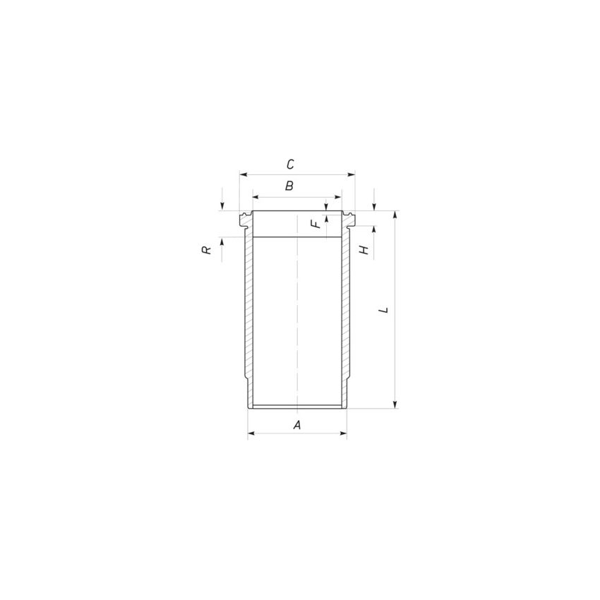 TULEJA CYLINDROWA MAHLE 037WN11 VOLVO 104.77mm 6.7D HONOWANA 65-75