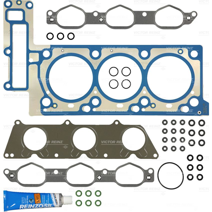 KOMPLET USZCZELEK GŁOWICY VICTOR REINZ 02-36365-01 MERCEDES V6 24V 3.5 02- LEWA