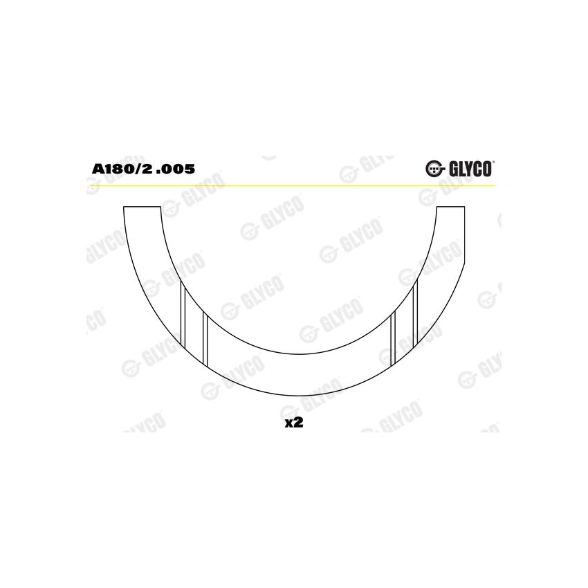 PANEWKI OPOROWE GLYCO A1802.005`` FORD 1.0-1.8 B+D