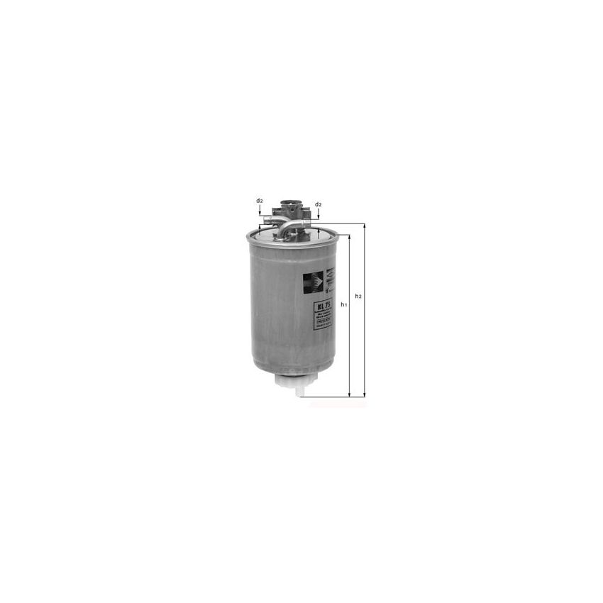 FILTR PALIWA KNEHT KL157/1D VW 1.4-1.9TDI 99-09
