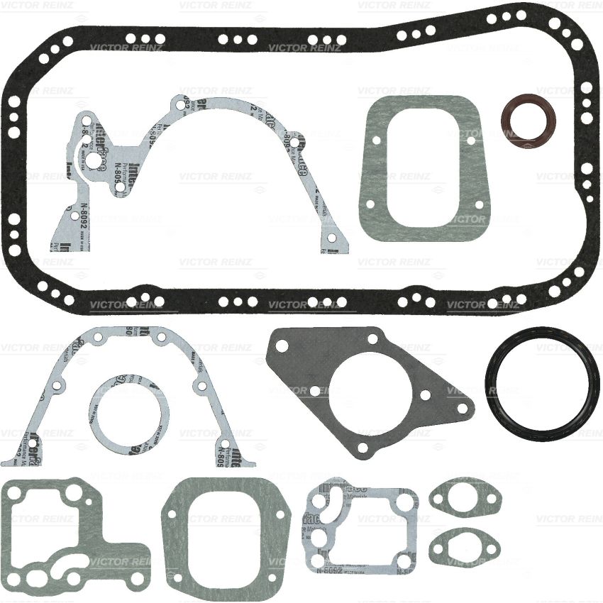 KOMPLET USZCZELEK BLOKU VICTOR REINZ 08-35663-01 FIAT 1.7D-1.9D TIPO 89-