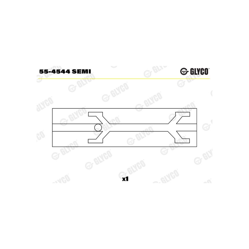 TULEJKA KORBOWODOWA GLYCO 554544 SCANIA DSC12 95-