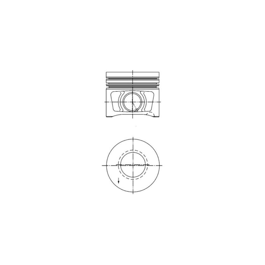 TŁOK KOLBENSCHMIDT 40387620 0.50 VW 16V 2.0TDI 03-