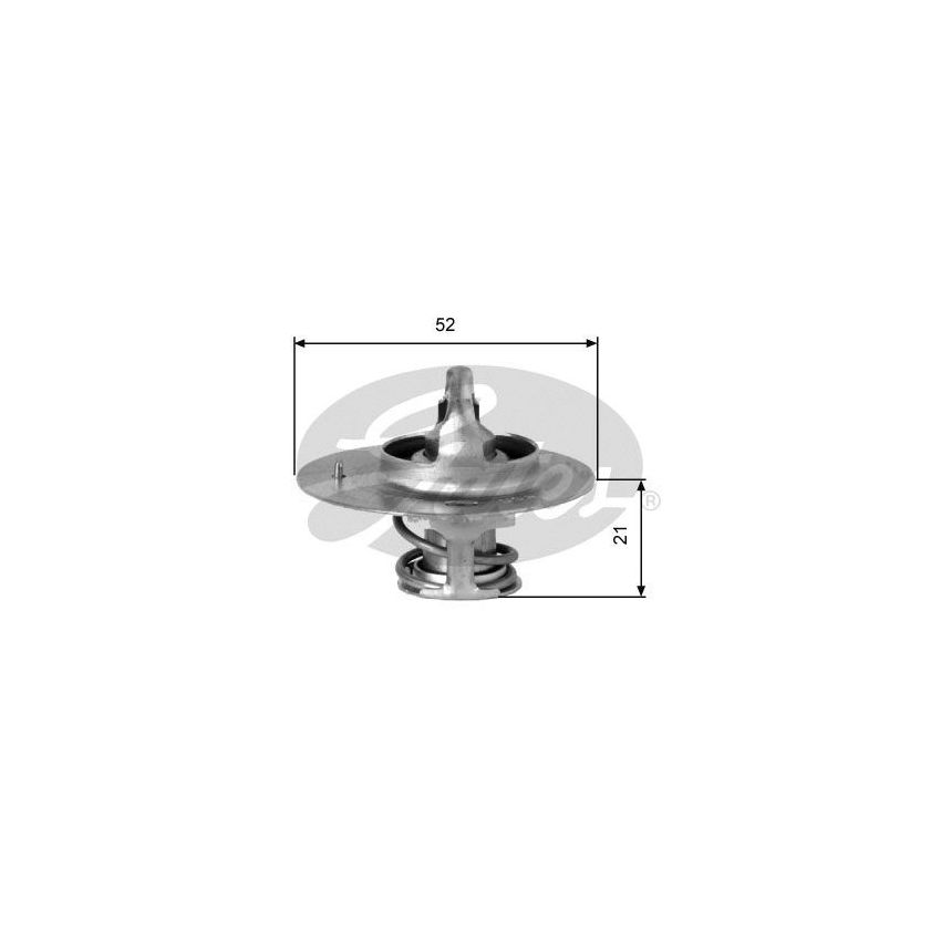 TERMOSTAT GATES TH03282G2 MITSUBISHI 1.2-3.0 75-00