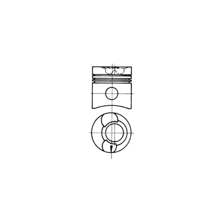 TŁOK KOLBENSCHMIDT 93734600 STD VOLVO TD100/1/2 81-