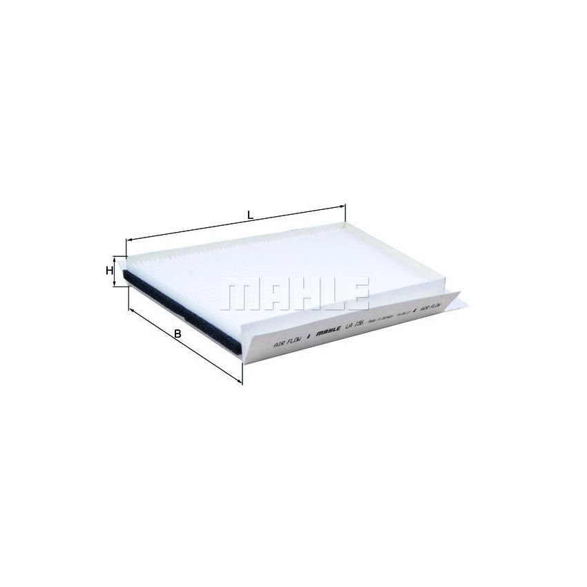 FILTR KABINOWY KNEHT LA156 F MERCEDES 2.0-5.0B+D 02-