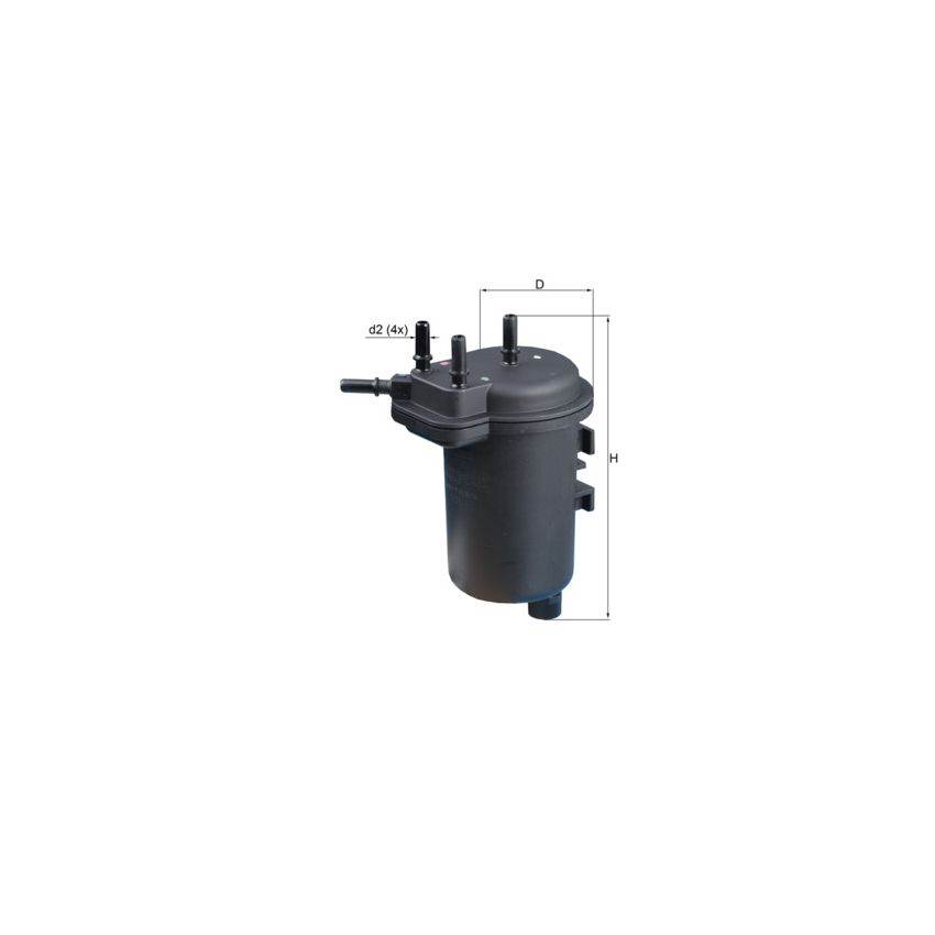 FILTR PALIWA KNEHT KL432 RENAULT 1.5DCI 02-