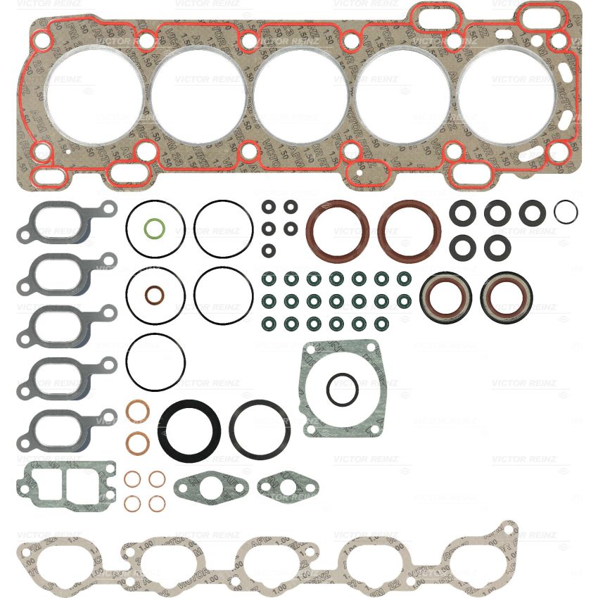 KOMPLET USZCZELEK GŁOWICY VICTOR REINZ 02-33435-03 VOLVO 2.3 20V B5234T7 00-