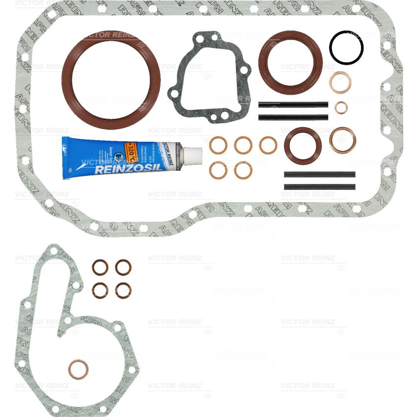 KOMPLET USZCZELEK BLOKU VICTOR REINZ 08-33409-01 VOLVO 1.9TD S40 V40 01-
