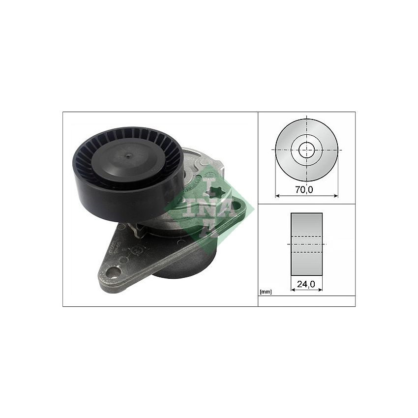 NAPINACZ PASKA INA 534010310 VOLVO 1.6-2.5 97-