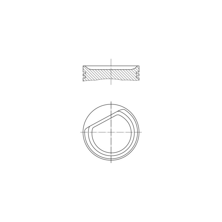 TŁOK MAHLE 0032200 STD MERCEDES 1.9 M166 99-