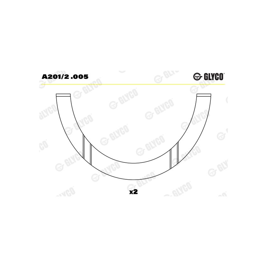 PANEWKI OPOROWE GLYCO A2012 .005 FIAT 1.3-2.0B+D