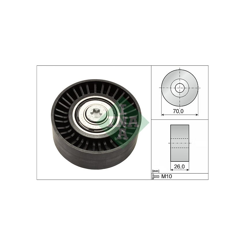 NAPINACZ PASKA INA 532050510 OPEL 1.9CDTI 04-