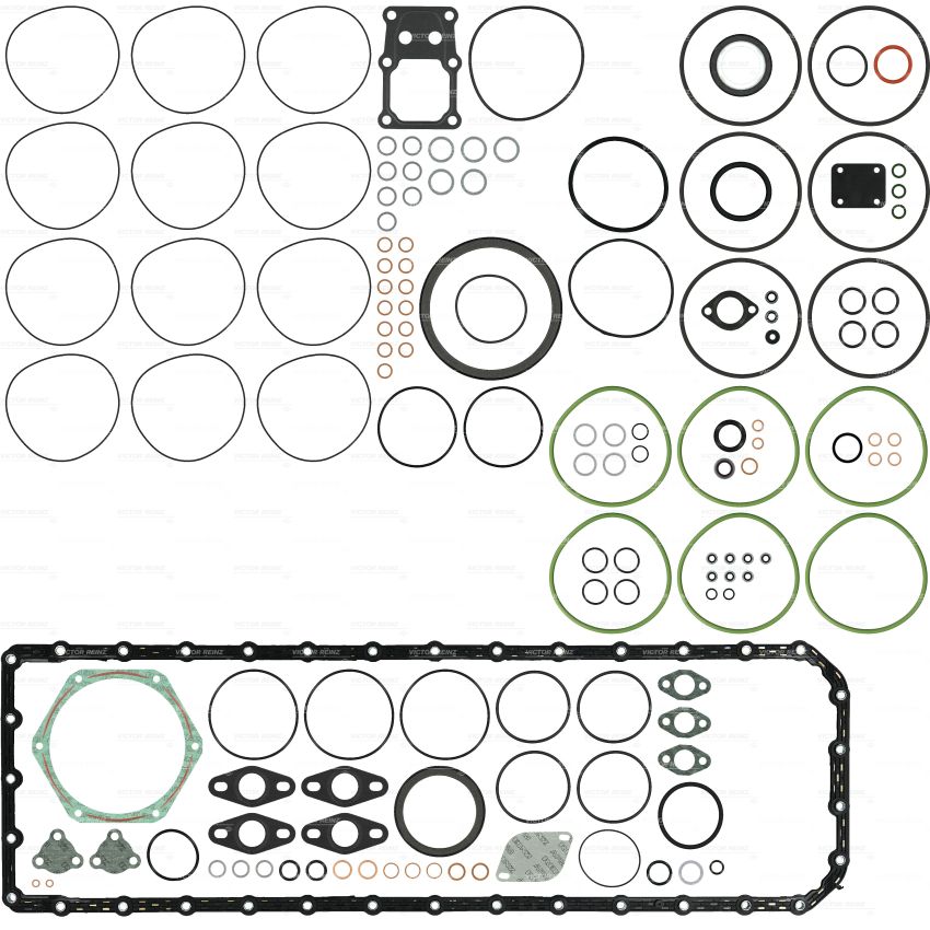 KOMPLET USZCZELEK BLOKU VICTOR REINZ 08-37737-01 RVI 9.8-11.1D 96-