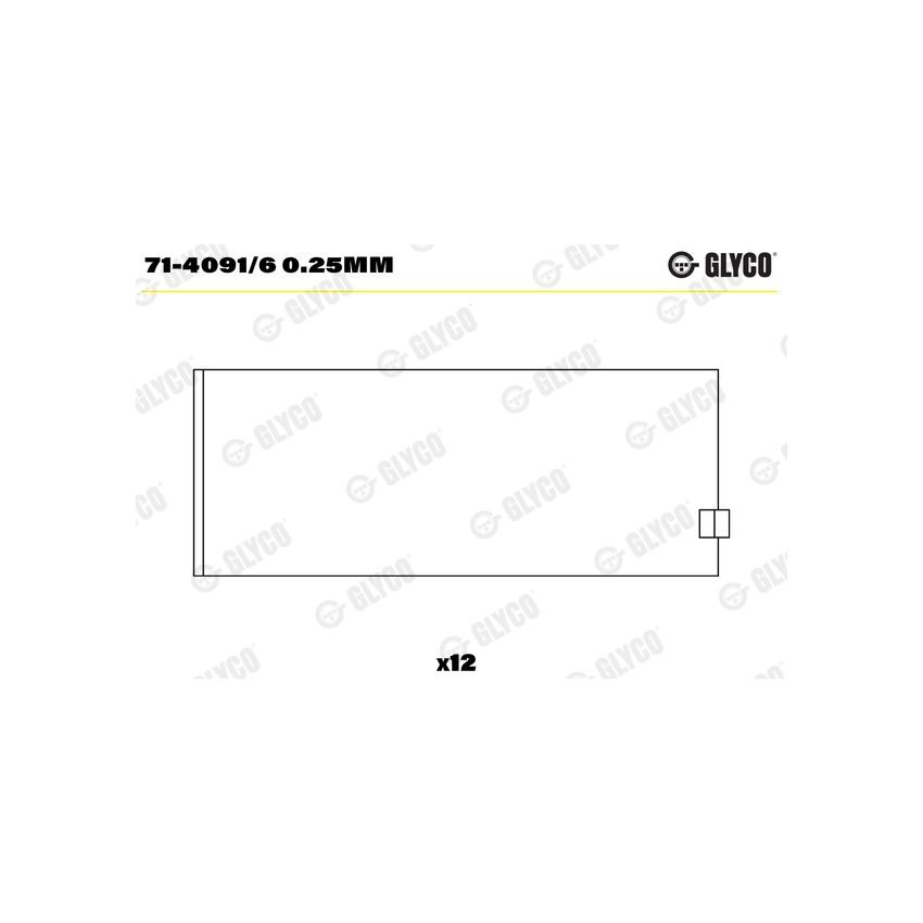 PANEWKI KORBOWODOWE GLYCO 7140916 0.25KRIV F3AE0681D  00- 