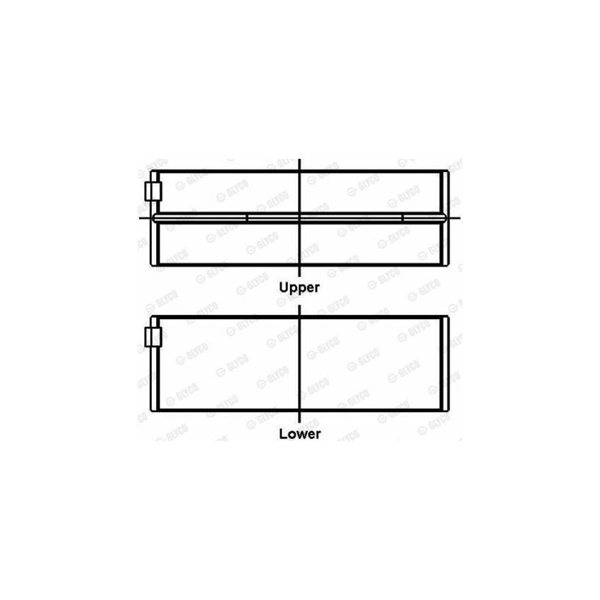 PANEWKI GŁÓWNE GLYCO 724547 STD IVECO 8025.02 74- 