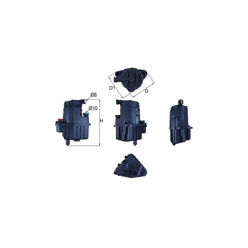 FILTR PALIWA KNEHT KL469 RENAULT 1.5DCi 04-