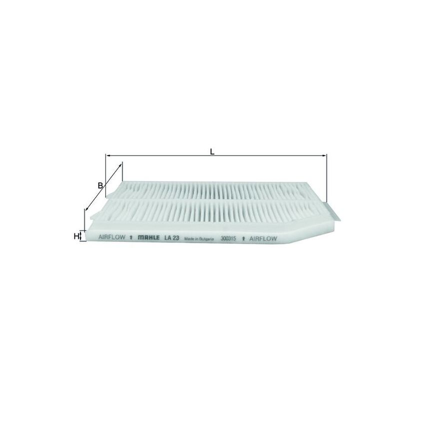 FILTR KABINOWY KNEHT LA23 F RENAULT 1.8-3.0 93-01