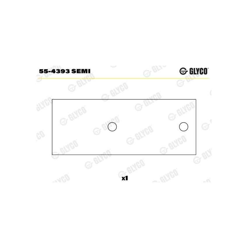 TULEJKA KORBOWODOWA GLYCO 554393 SEMI PSA 2.5D 73-94