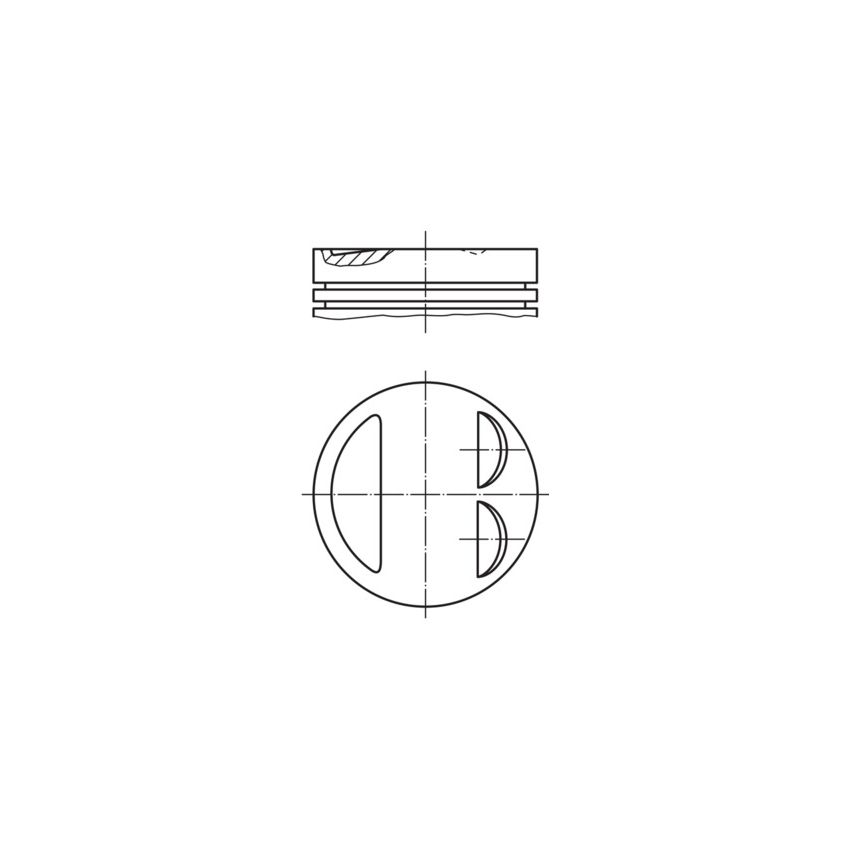 TŁOK MAHLE 0119701 0.50 OPEL 3.0 C30SE 89-