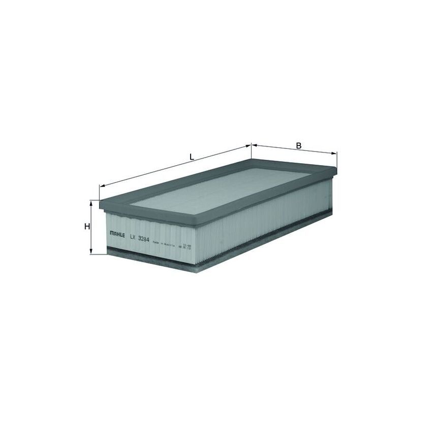 FILTR POWIETRZA KNEHT LX3284<LX1618 AP090/1> PSA 2.0HDI 04-