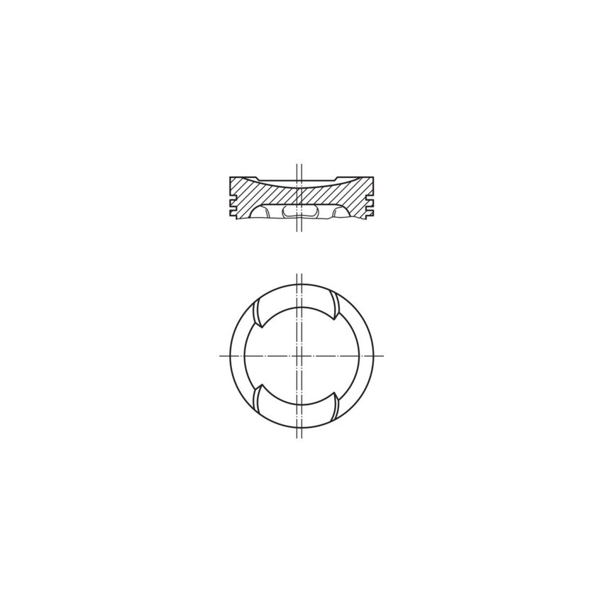 TŁOK MAHLE 0996710 STD DEUTZ 15.2-40.5D 74-