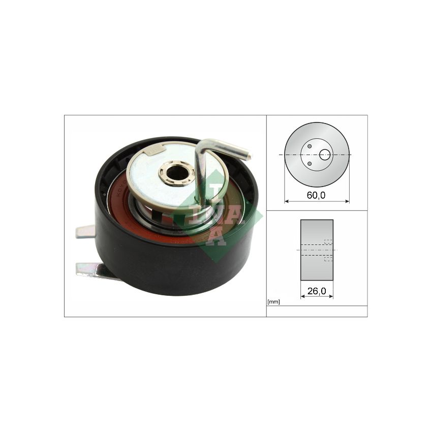 NAPINACZ PASKA INA 531057810 PSA 2.7-3.0HDI 04-