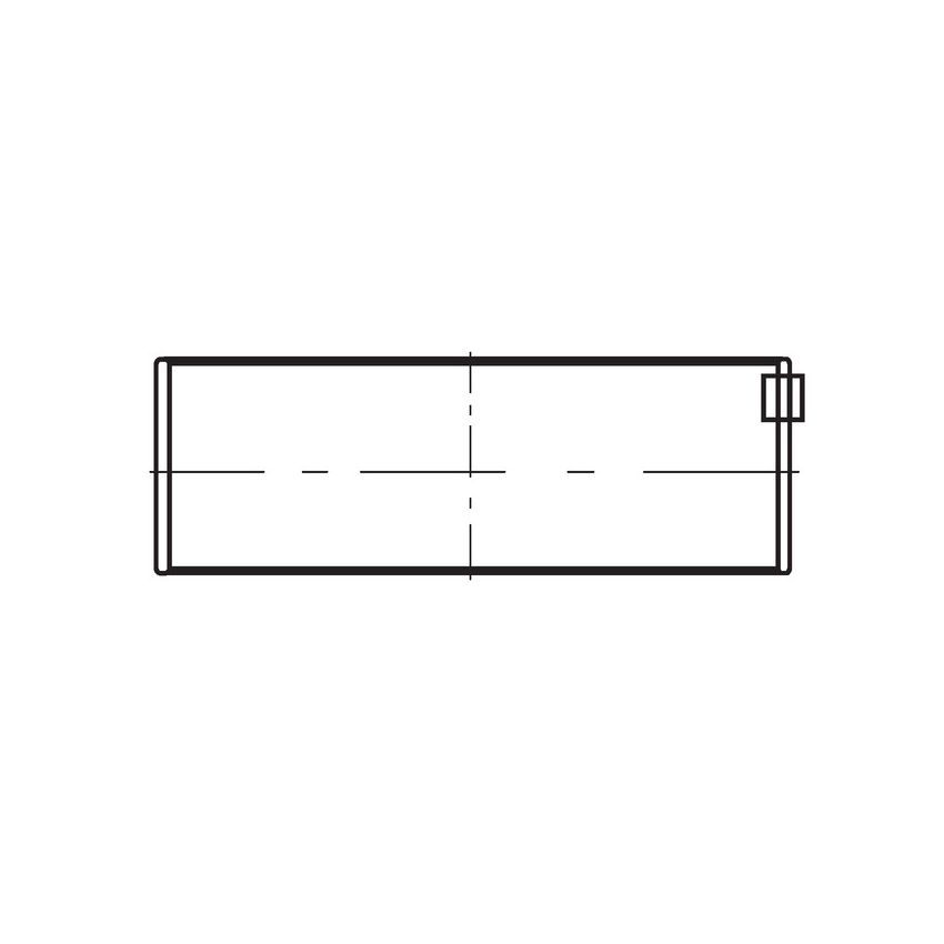 PANEWKI KORBOWODOWE MAHLE 001PL19628000 STD MERCEDES OM542 SPUTTER  95- 