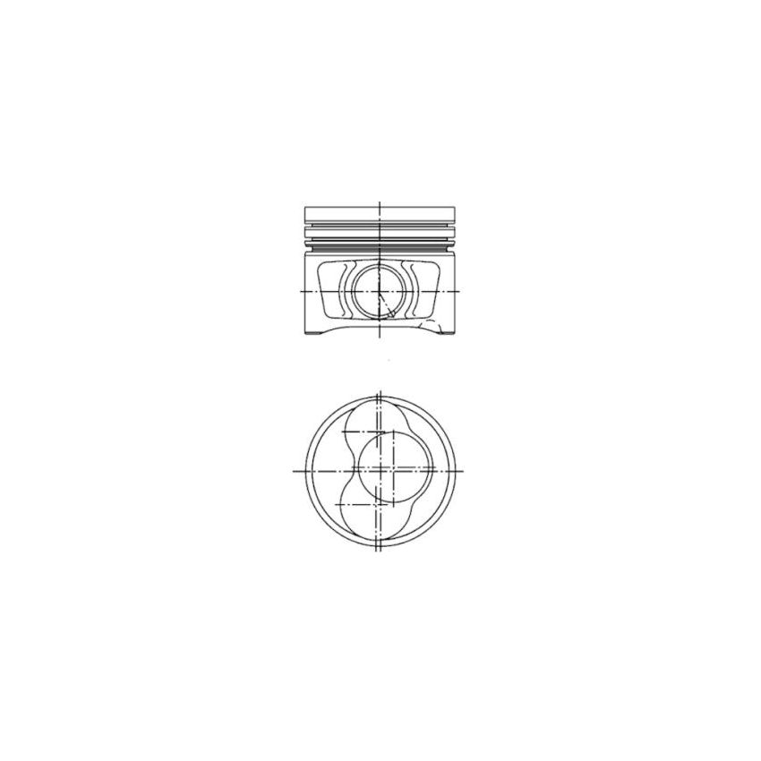 TŁOK KOLBENSCHMIDT 40409610 0.25 VW 2.0TDI 3i4cyl. 05-