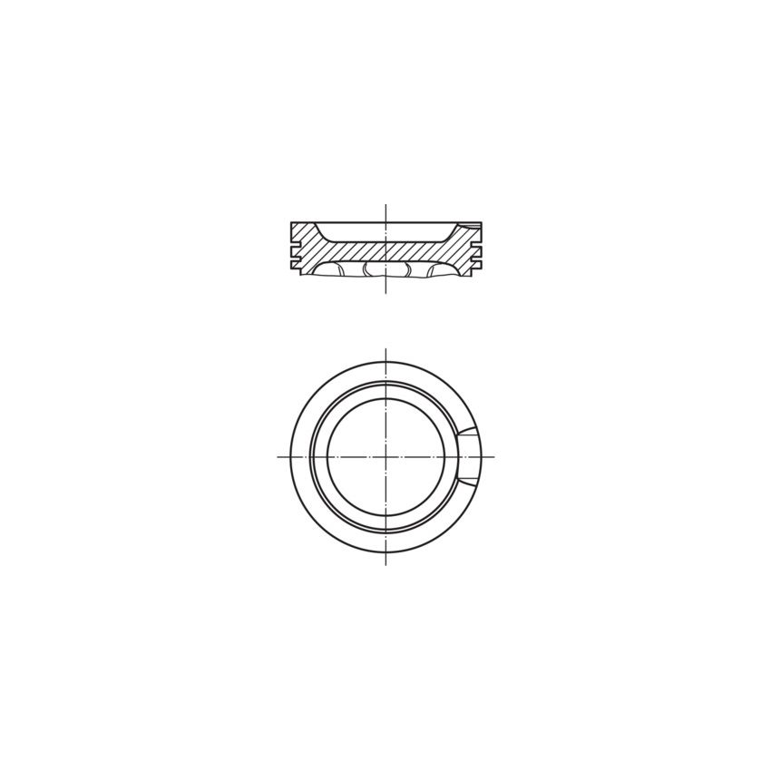 TŁOK MAHLE 0331602 0.50 VW/AD/ST/SK 1.8 TURBO