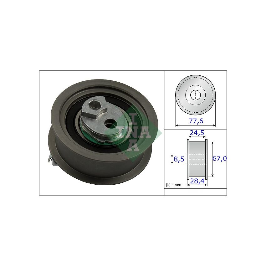 NAPINACZ PASKA INA 531085110 VW 2.0FSI 04-
