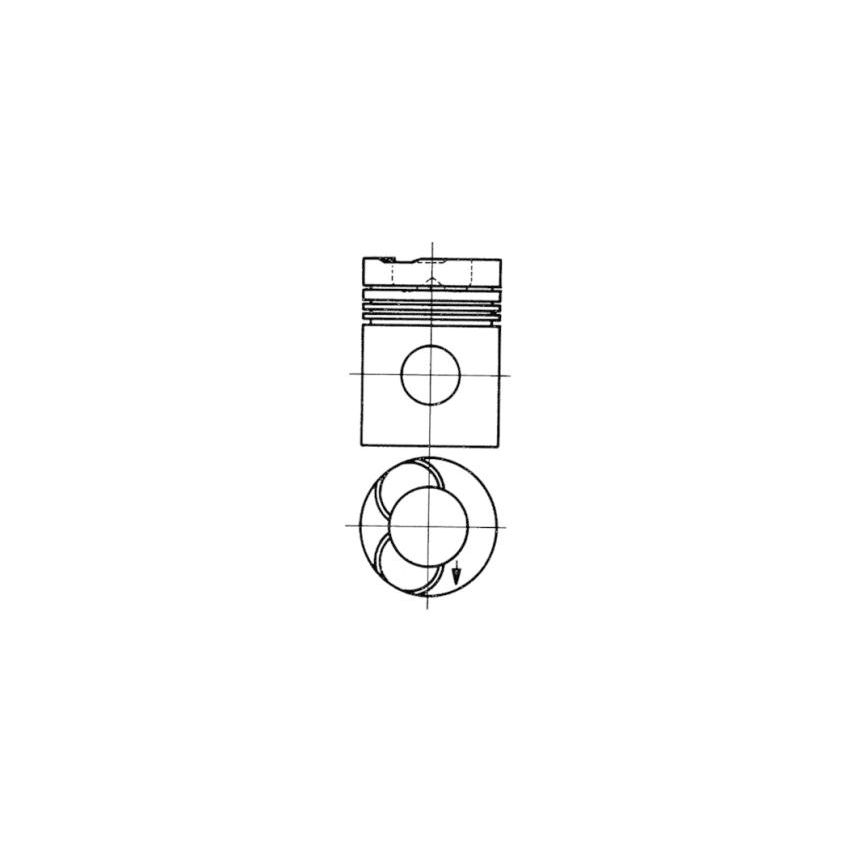 TŁOK KOLBENSCHMIDT 90741600 STD VOLVO TD71 85-