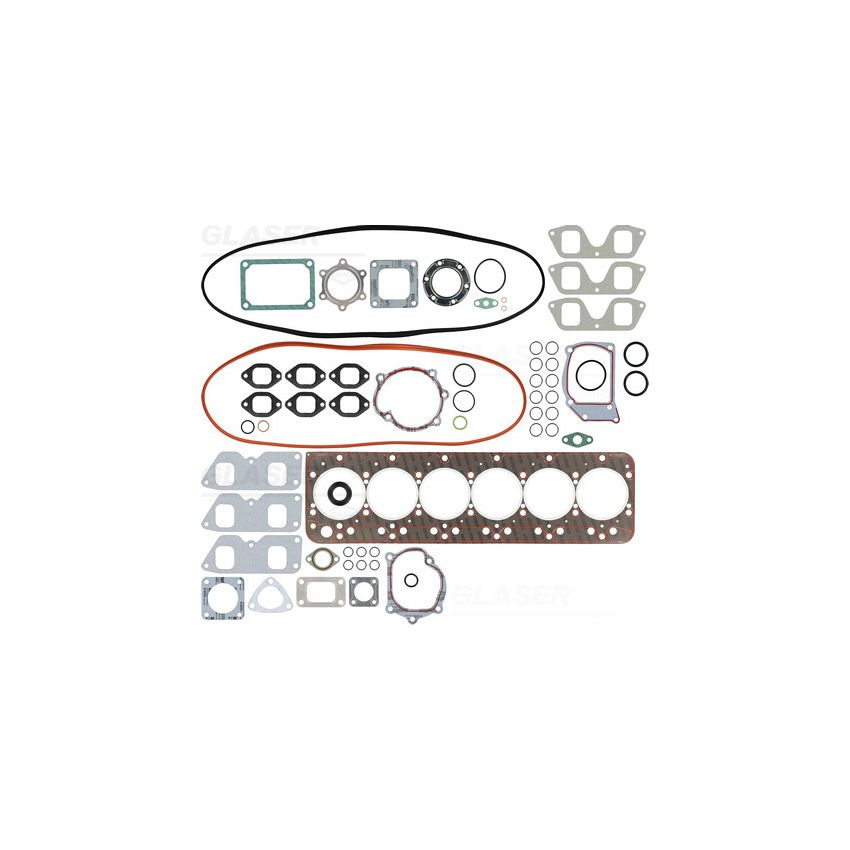 KOMPLET USZCZELEK GŁOWICY GLASER D32033-01 IVECO 8060.25 91-