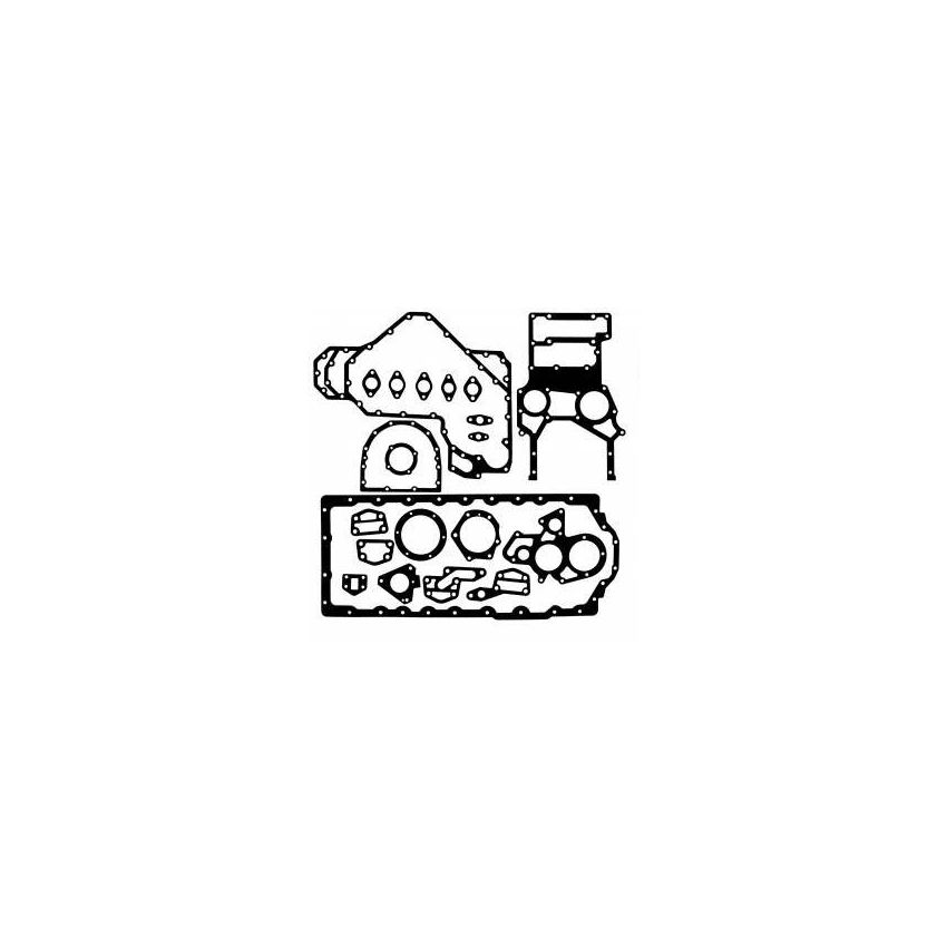 KOMPLET USZCZELEK BLOKU MV PARTS 111503 PERKINS 1006.6 89-