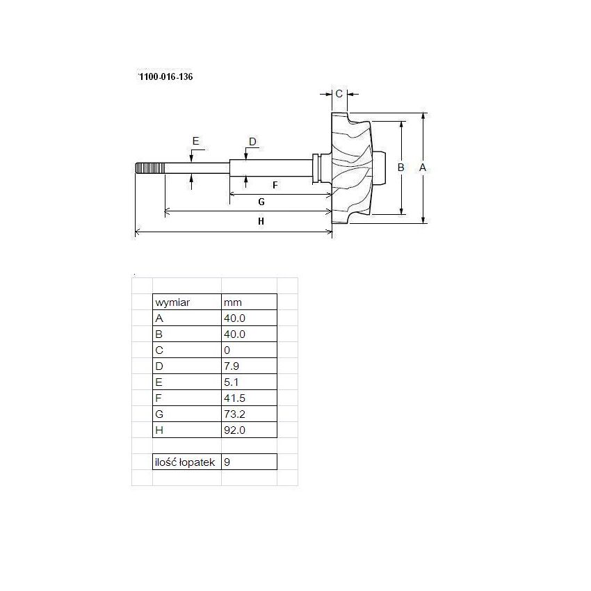 WIRNIK JRONE T1517 GT1549P