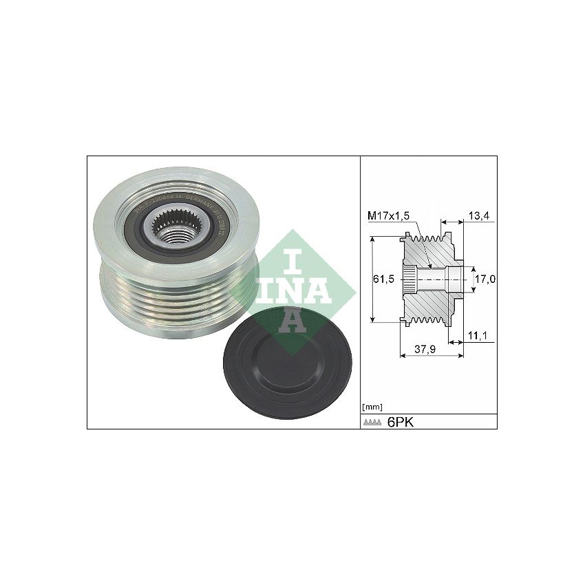 NAPINACZ PASKA INA 535002310 FIAT 1.9JTD 96-