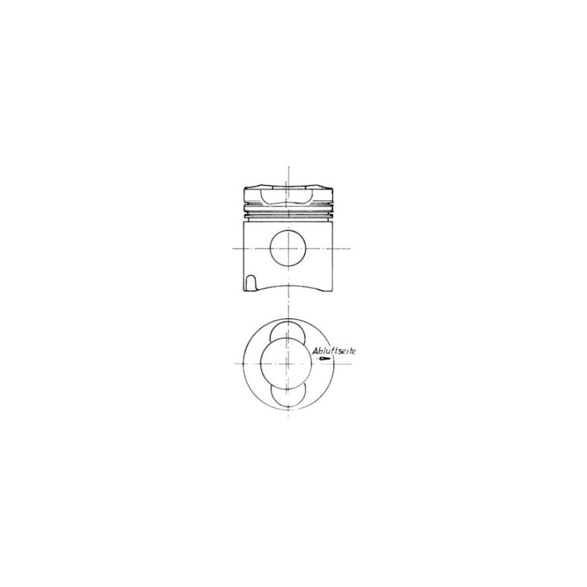 TŁOK KOLBENSCHMIDT 94668600 STD DEUTZ 6.1-6.1D 96-