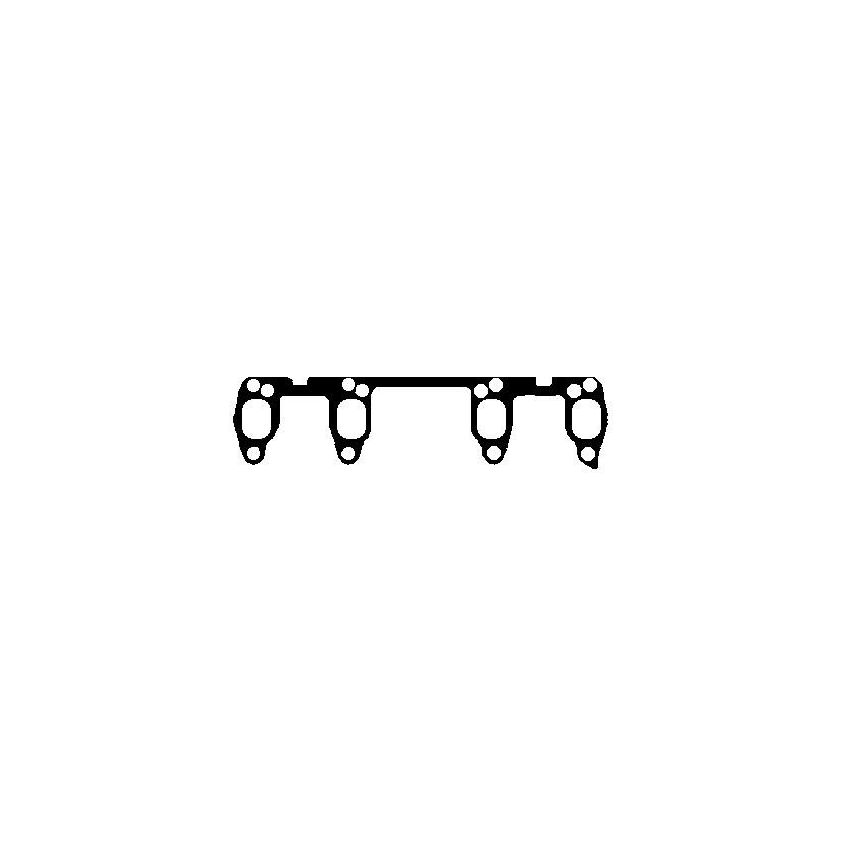 USZCZELKA KOLEKTORA WYDECHOWEGO BGA MG4557 VW 1.6-1.9 94-