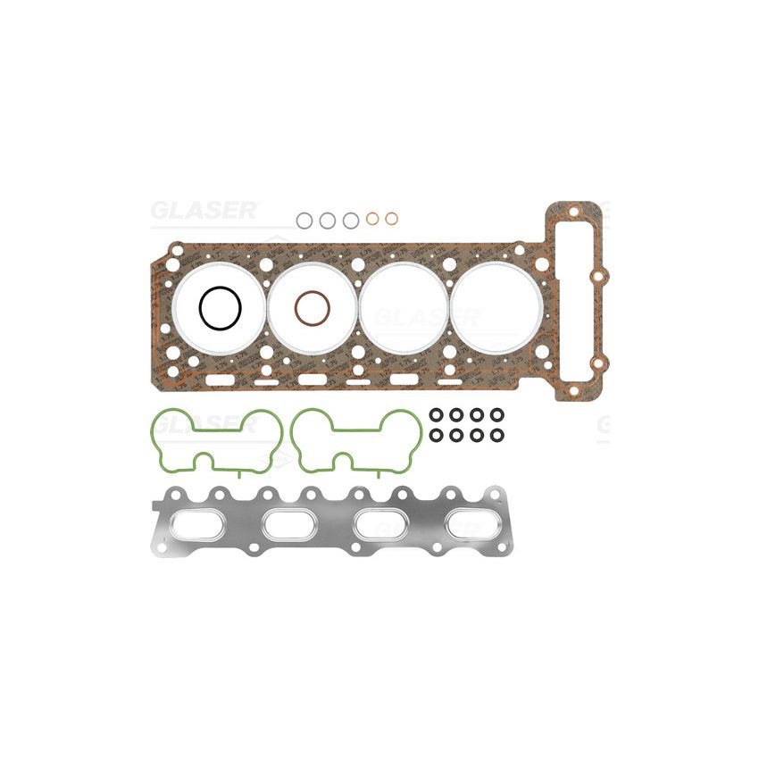 KOMPLET USZCZELEK GŁOWICY GLASER D36432-00 MERCEDES 1998cc MB111 95-