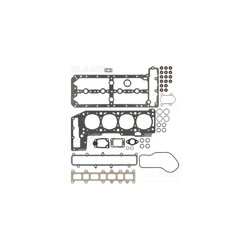 KOMPLET USZCZELEK GŁOWICY GLASER D37073-00 FIAT 3.0JTD DUCATO 06-