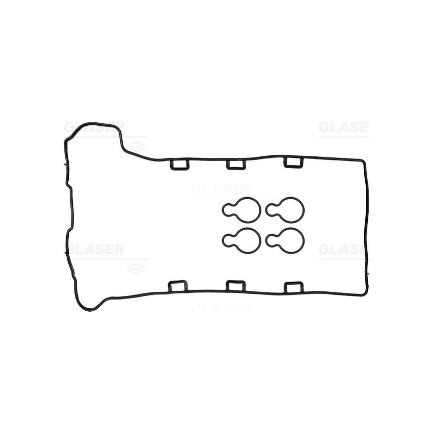 KOMPLET USZCZELEK POKRYWY ZAWORÓW GLASER V36665-00 OPEL 2.2 16V Z22SE 00-