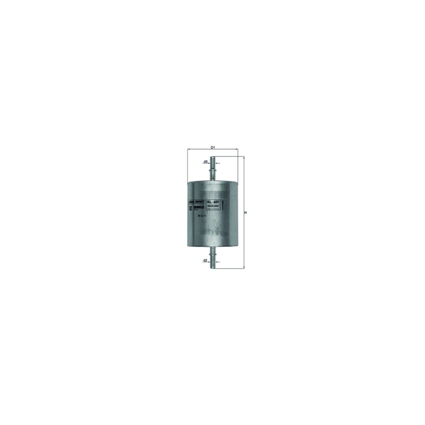 FILTR PALIWA KNEHT KL409 FILTR PL. 1.8-3.0 00-07
