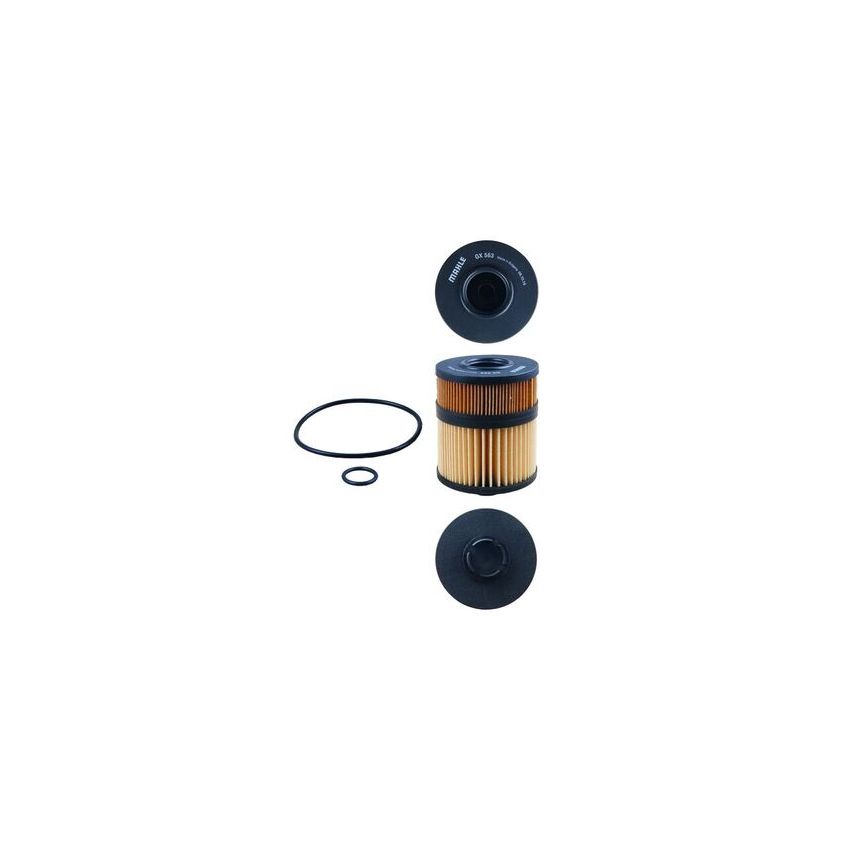 FILTR OLEJU KNEHT OX563D OPEL 3.0DCI 01-